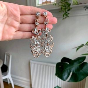 Beautiful sparkly dangly earrings